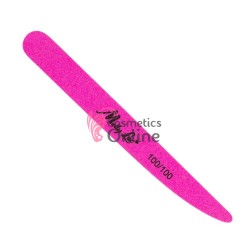 Pila infinity slim Mollylac asimetrica din lemn 100/100 pentru unghii 503214